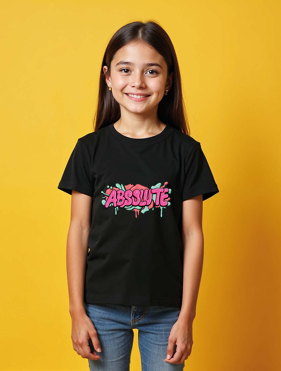 absslute Classic Unisex Printed Graphic T-Shirt For Mens Womens & Kids