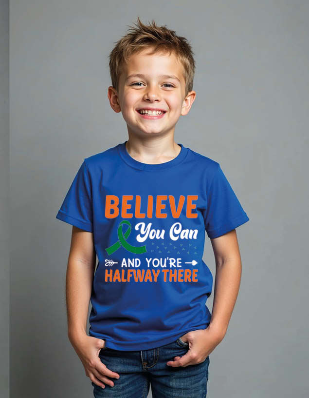 believe you can and you're halfway there Unisex Printed Graphic T-Shirt