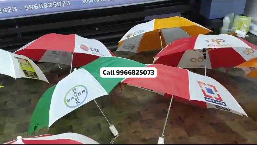 Customized Umbrella, Two fold Promotional Umbrella with custom logo printing
