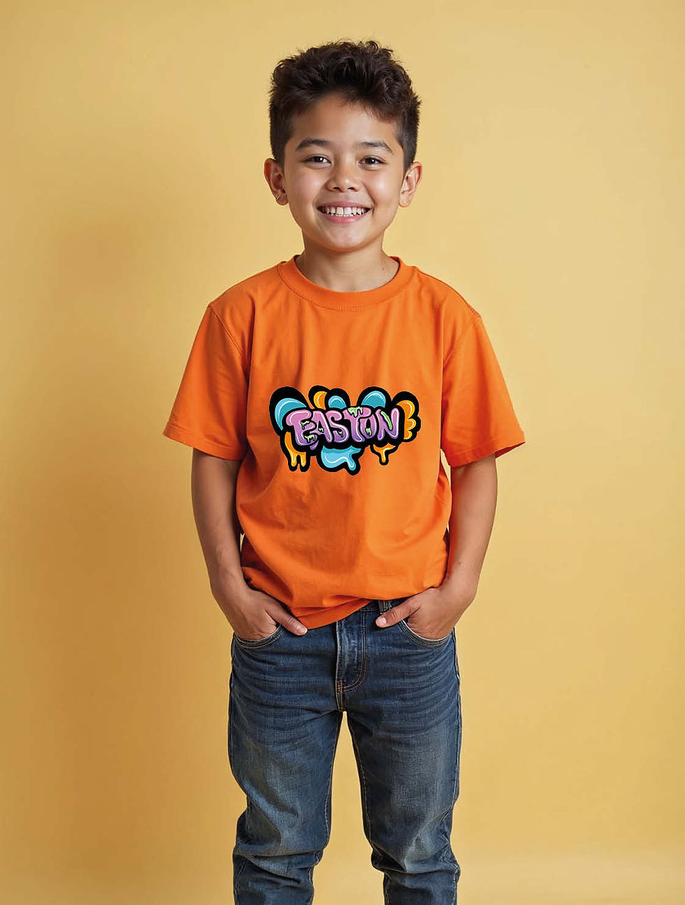 easton Stylish Unisex Printed Graphic T-Shirt For Mens Womens & Kids