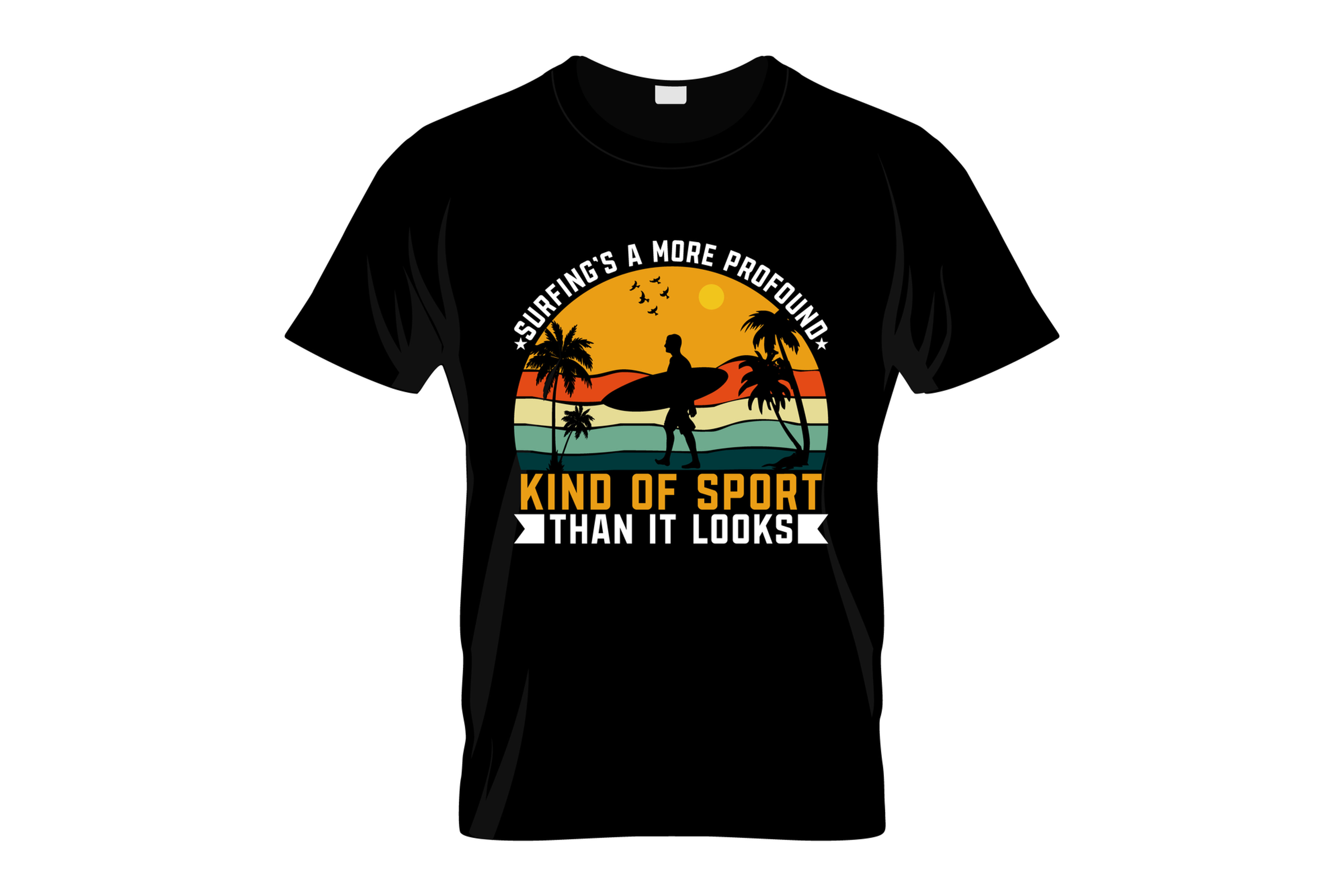 kind of sports than its looks typography printed t shirts