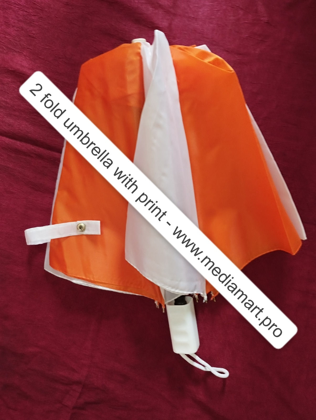 Advertising Umbrella – Two Fold with Logo Printing on 4 Sides