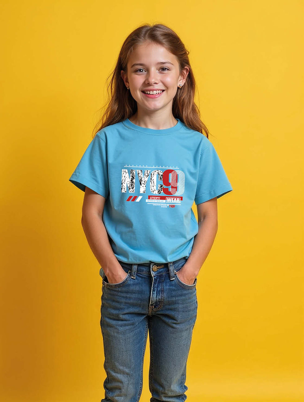 new york nyc authentic streetwear Unisex Printed Graphic T-Shirt