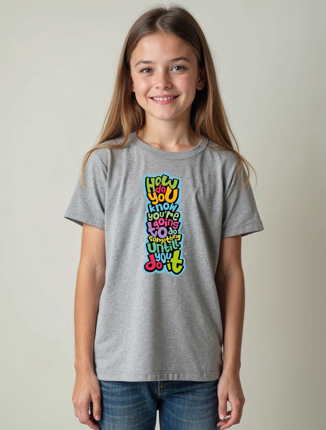 How do you know your now going to do somthing Unisex Printed Graphic T-Shirt