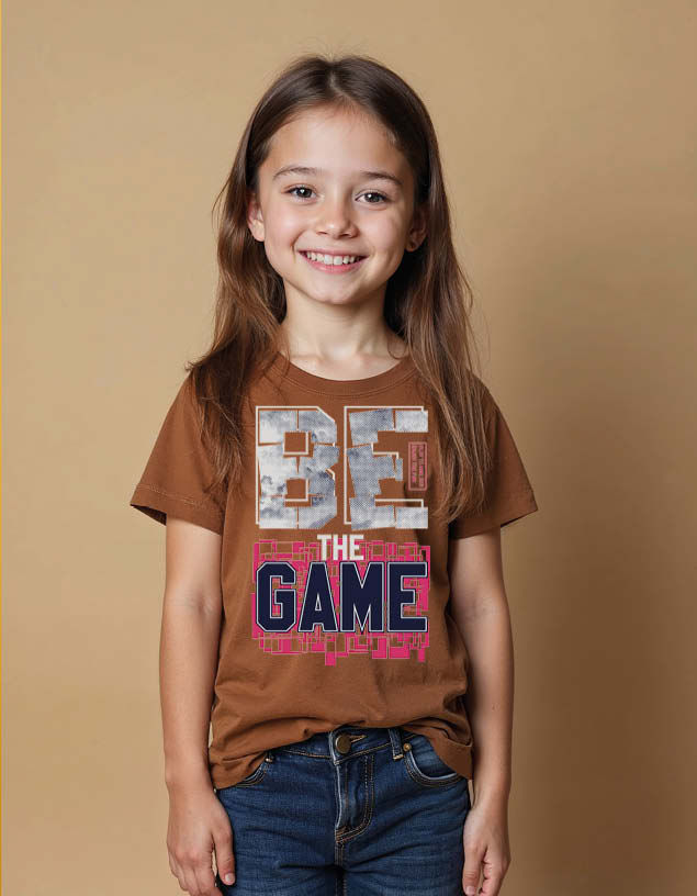 Thumbnail: be the game Unisex Printed Graphic T-Shirt for Mens,Womens & Kids