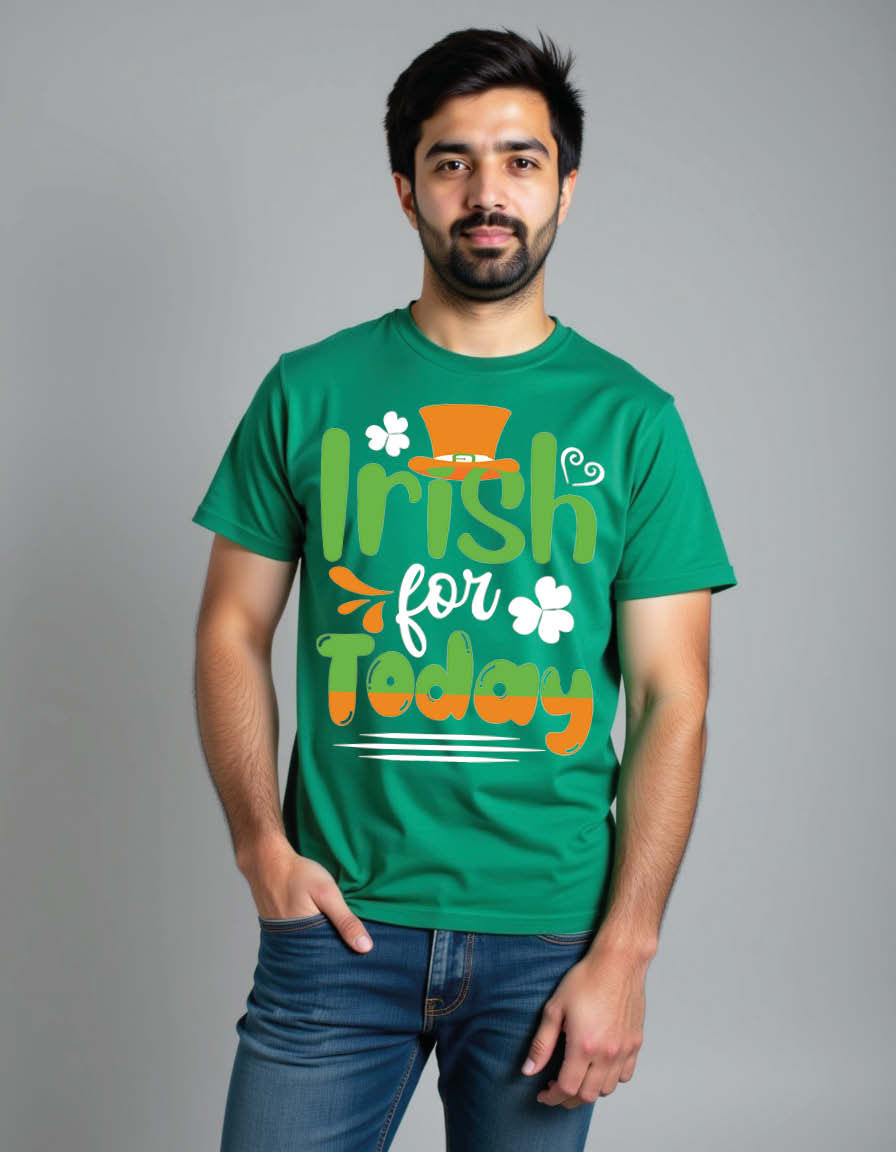 Thumbnail: irish for today Unisex Printed Graphic T-Shirt For Mens, Womens & Kids
