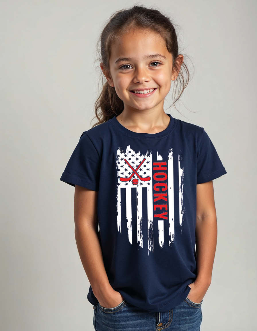 Thumbnail: hockey Streetwear Unisex Printed Graphic T-Shirt For Mens, Womens & Kids