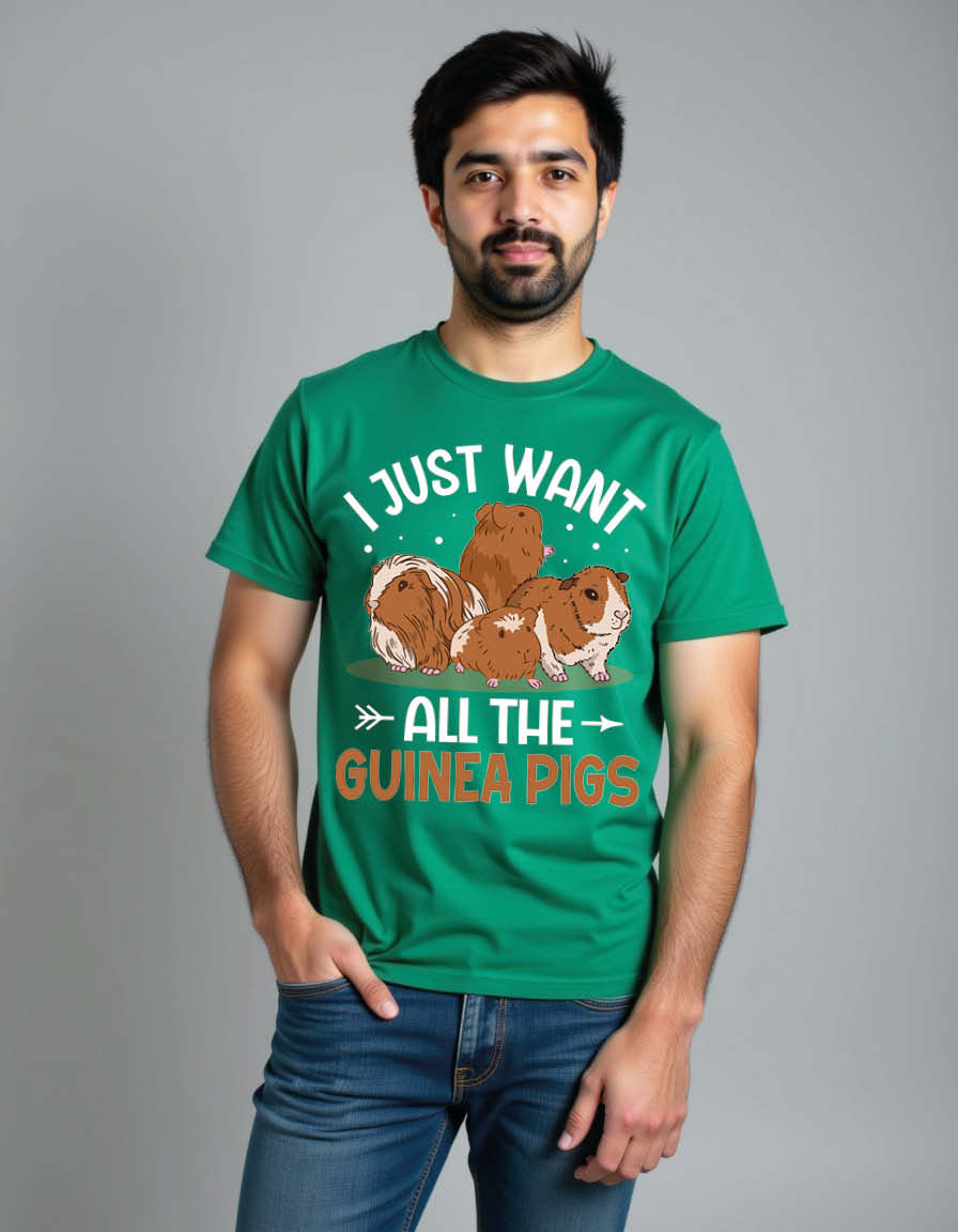 Thumbnail: i just want all the guinea pigs Unisex Graphic T-Shirt for Mens,Womens & Kids