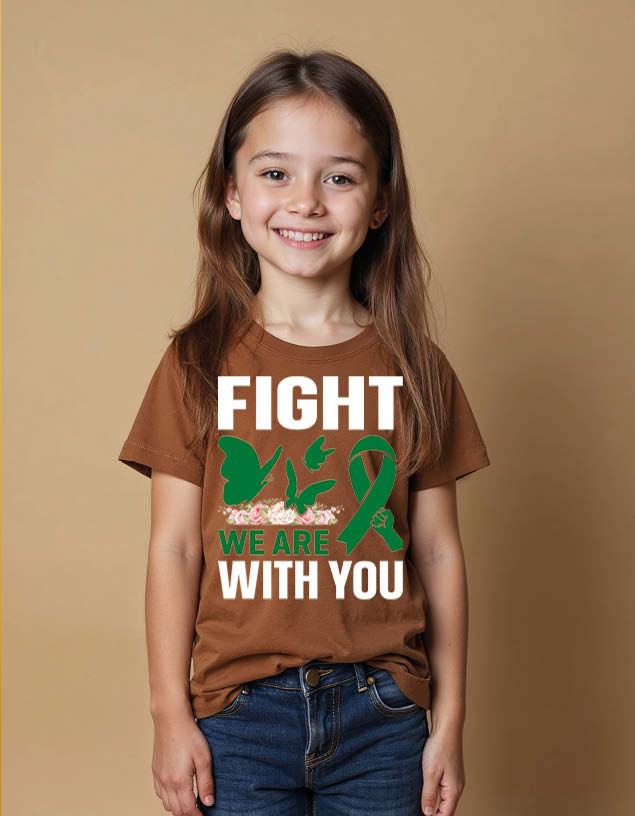 Thumbnail: fight we are with you Unisex Printed Graphic T-Shirt For Mens Womens & Kids