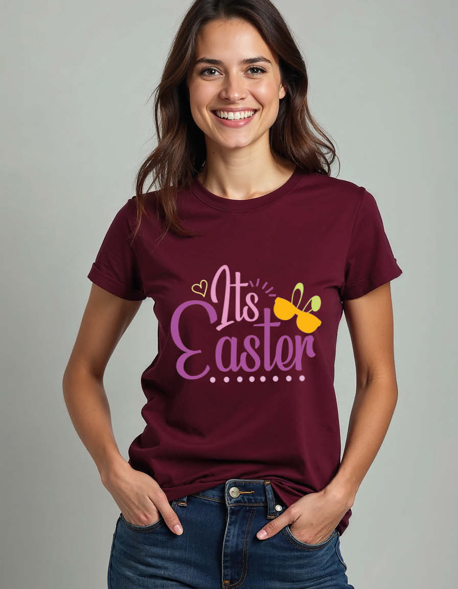 Thumbnail: its easter Unisex Printed Graphic T-Shirt For Mens, Womens & Kids