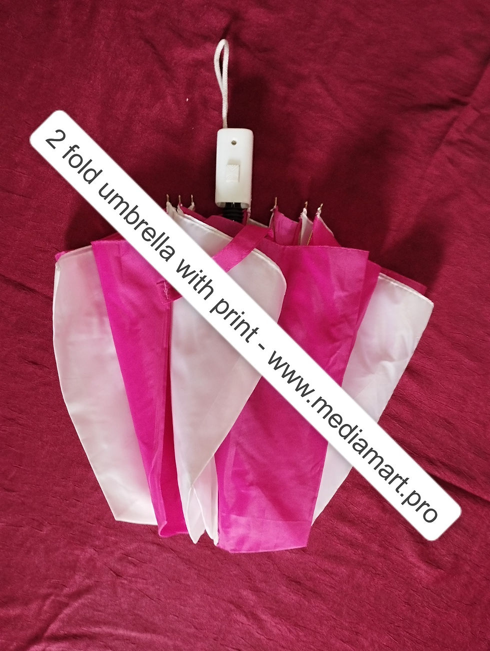 Custom Branded Two Fold Umbrella – Lightweight and Durable