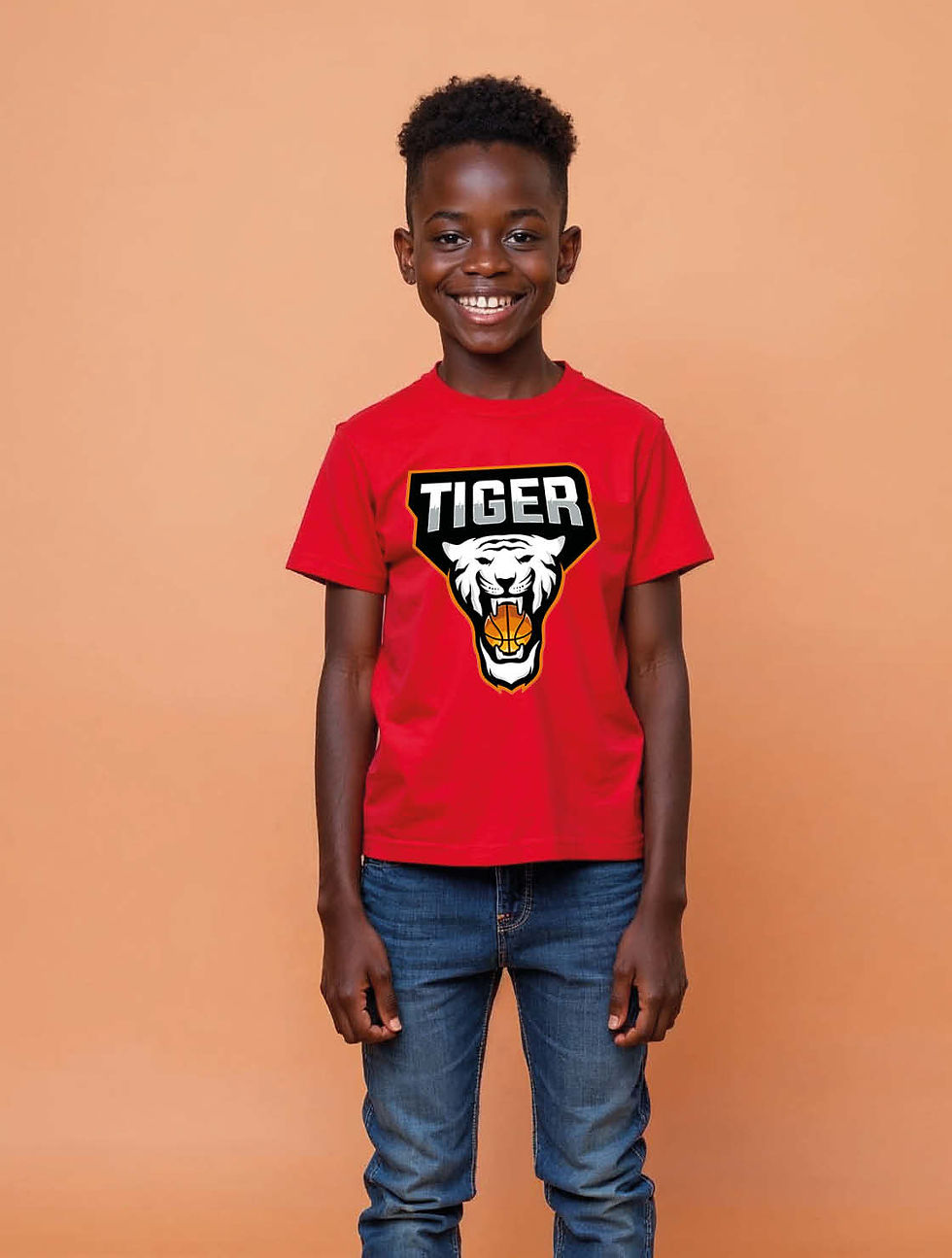 tiger Classic Unisex Printed Graphic T-Shirt For Mens Womens & Kids