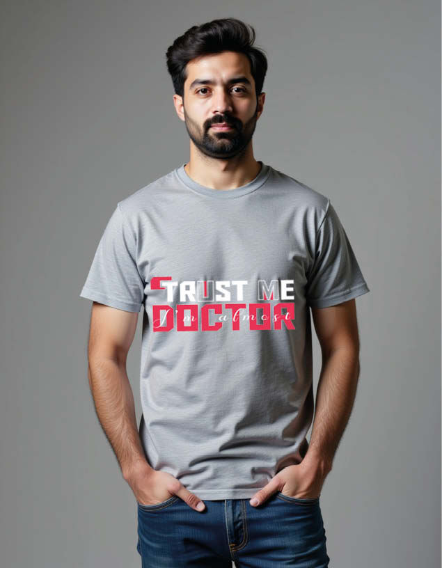 Thumbnail: trust me doctor Unisex Printed Graphic T-Shirt for Mens,Womens & Kids