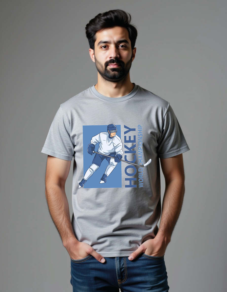 Thumbnail: hockey world championship Unisex Printed Graphic T-Shirt For Mens, Womens & Kids