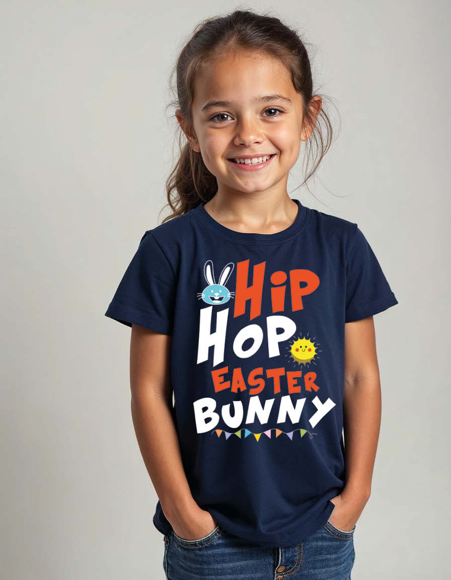 Thumbnail: hip hop easter bunny Unisex Printed Graphic T-Shirt For Mens, Womens & Kids
