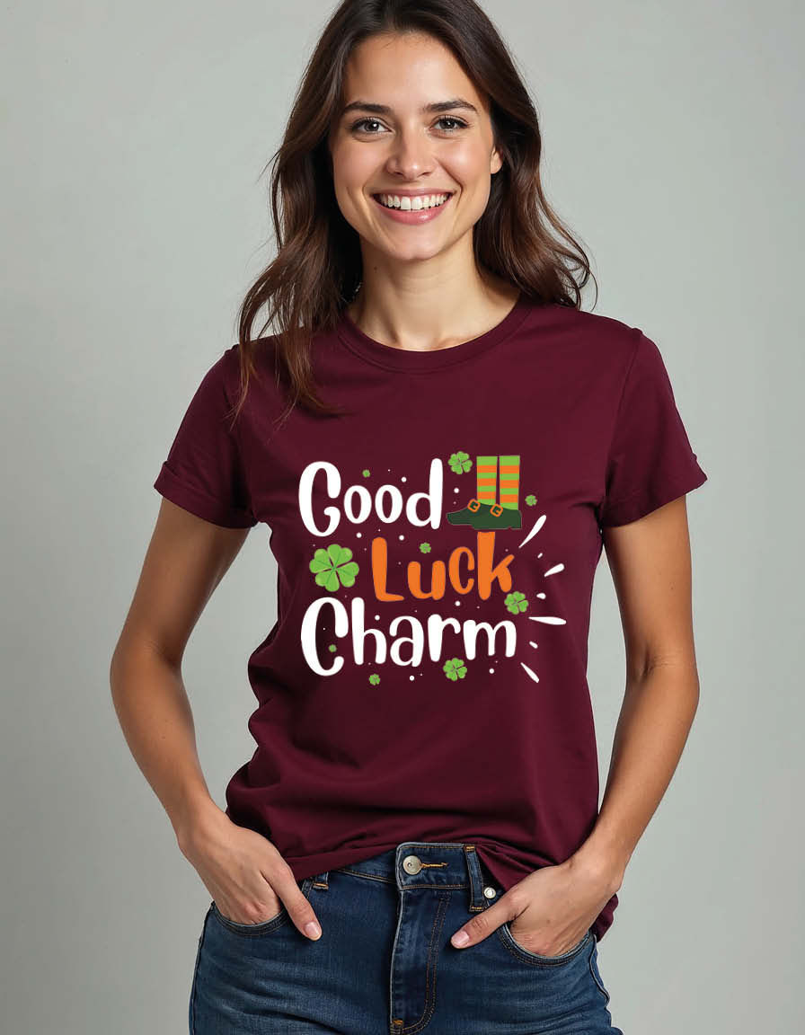 good luck charm Unisex Printed Graphic T-Shirt for Mens,Womens & Kids