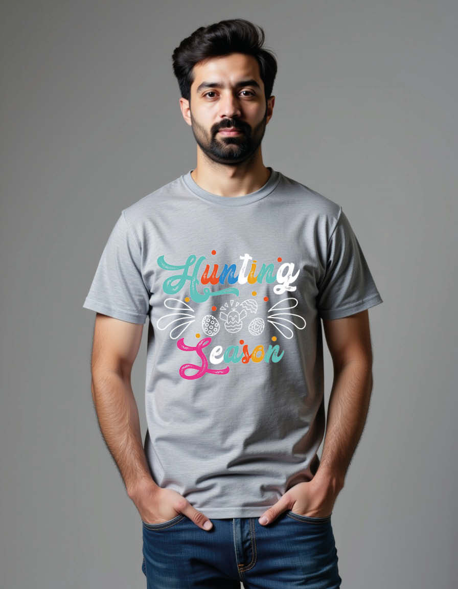 Thumbnail: hunting season Unisex Printed Graphic T-Shirt For Mens, Womens & Kids