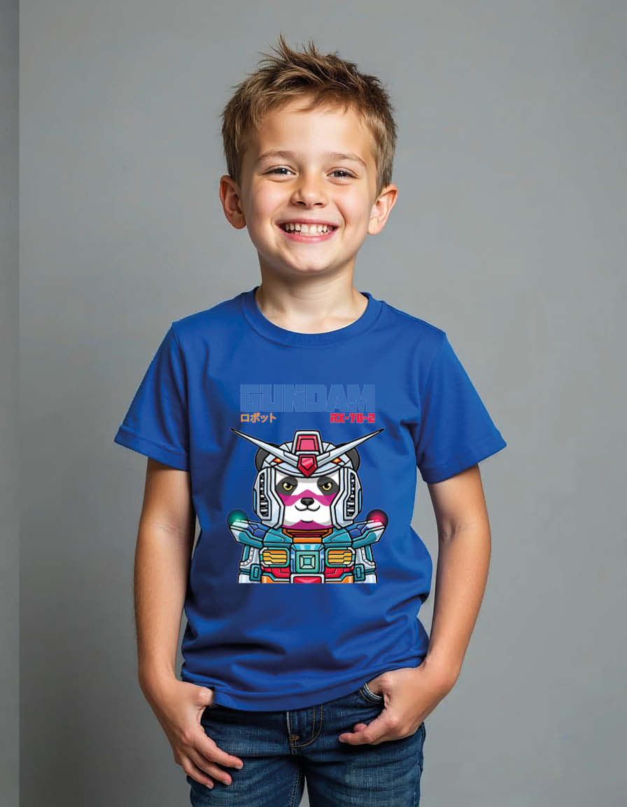 Thumbnail: gundam Vintage Unisex Printed Graphic T-Shirt For Mens, Womens & Kids