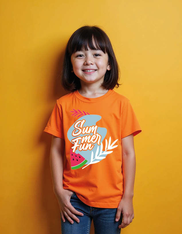 summer fun Urban Unisex Printed Graphic T-Shirt for Mens,Womens & Kids