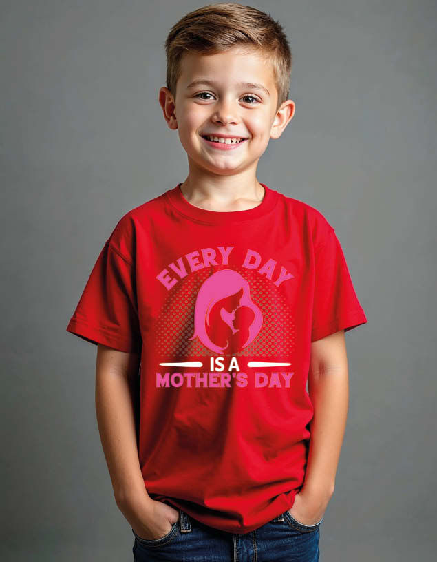 Thumbnail: Every day mothers day Unisex Printed Graphcal T-shirt