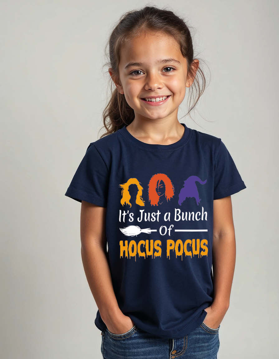 Thumbnail: it's just a bunch of hocus pocus Casual Unisex Printed Graphic T-Shirt