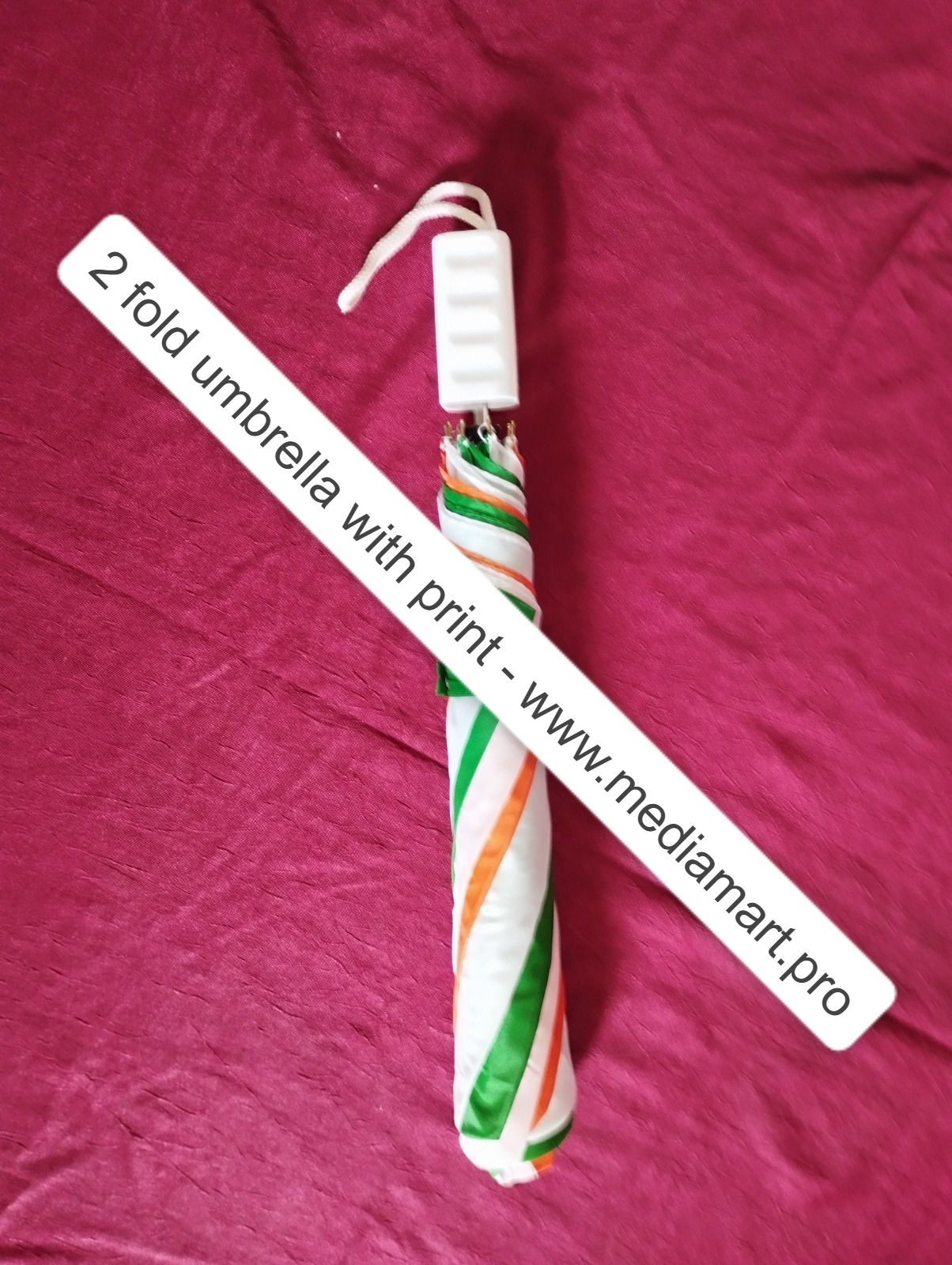 Custom Printed Two Fold Umbrella – Business Promotions Ready