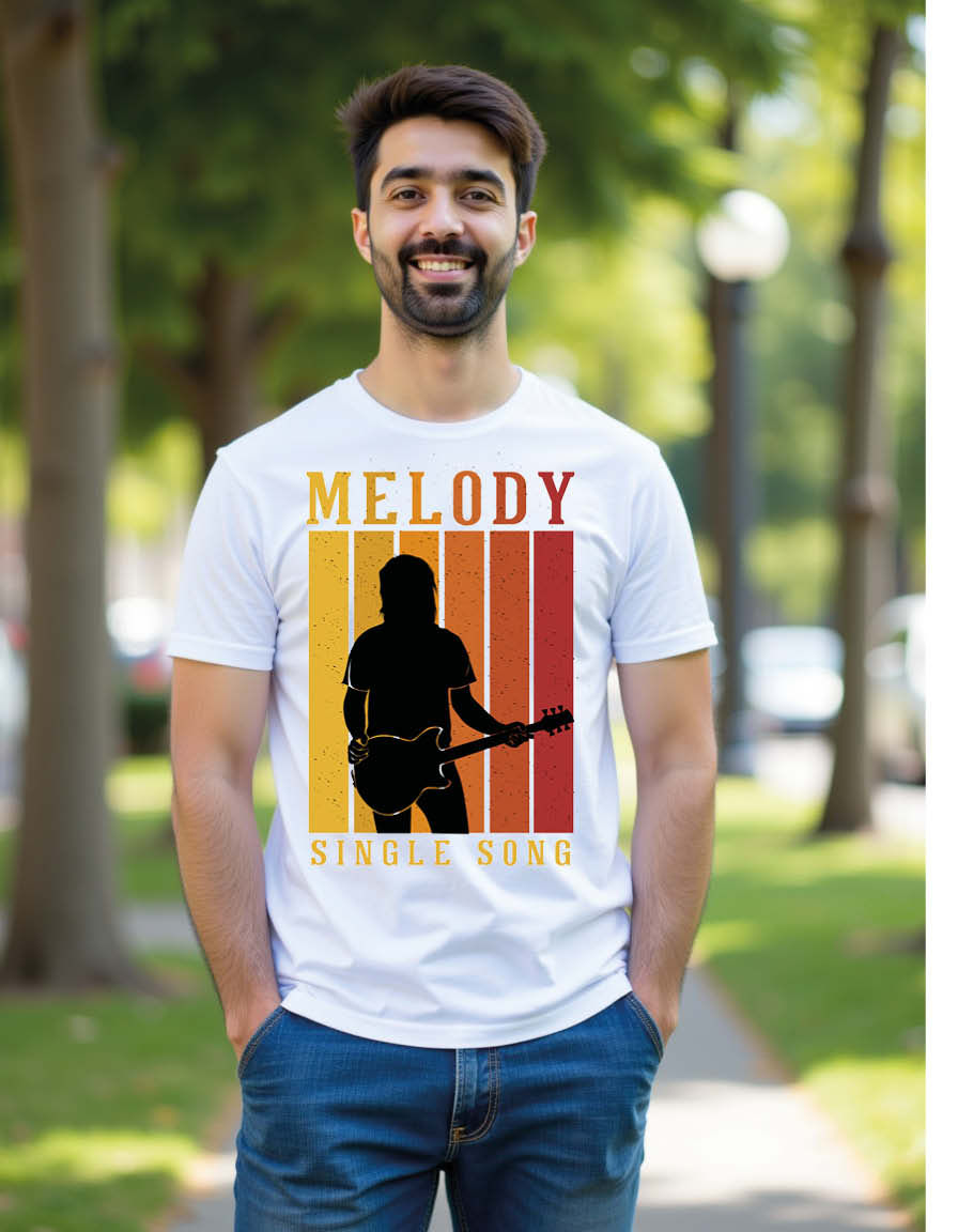 Thumbnail: melody single song Unisex Printed Graphic T-Shirt For Mens, Womens & Kids