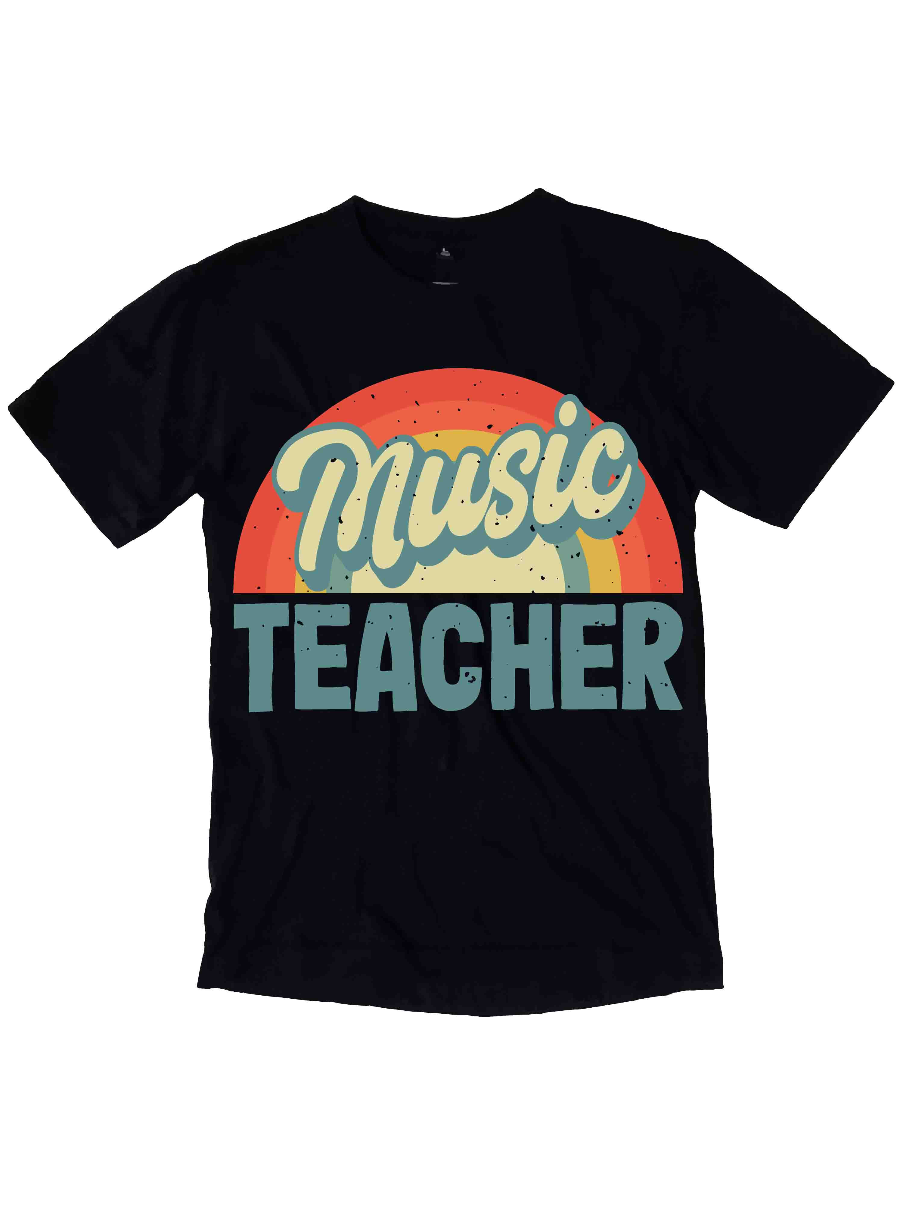 music teacher typography printed t shirts