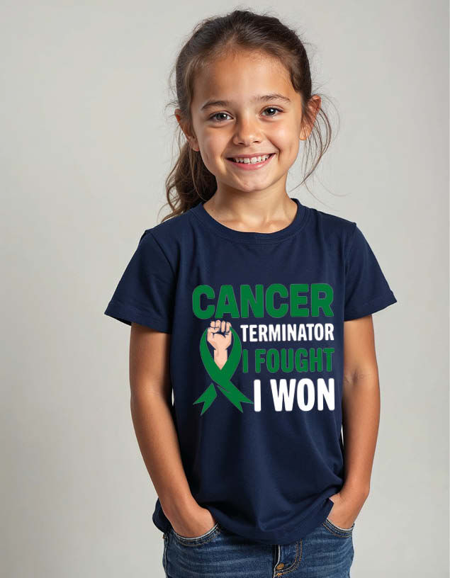 cancer terminator i fought i won Urban Unisex Printed Graphic T-Shirt