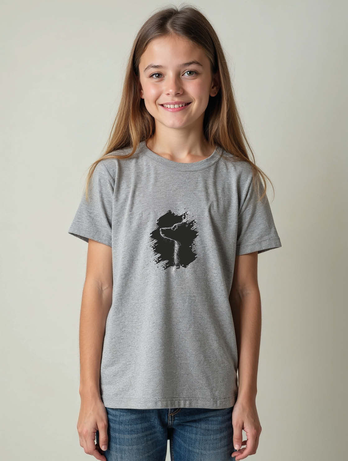 Wild Dog Unisex Printed Graphic T-Shirt for mens , womens and kids
