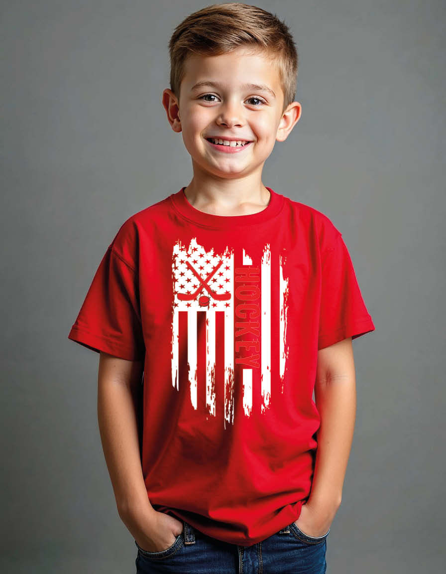 Thumbnail: hockey Streetwear Unisex Printed Graphic T-Shirt For Mens, Womens & Kids