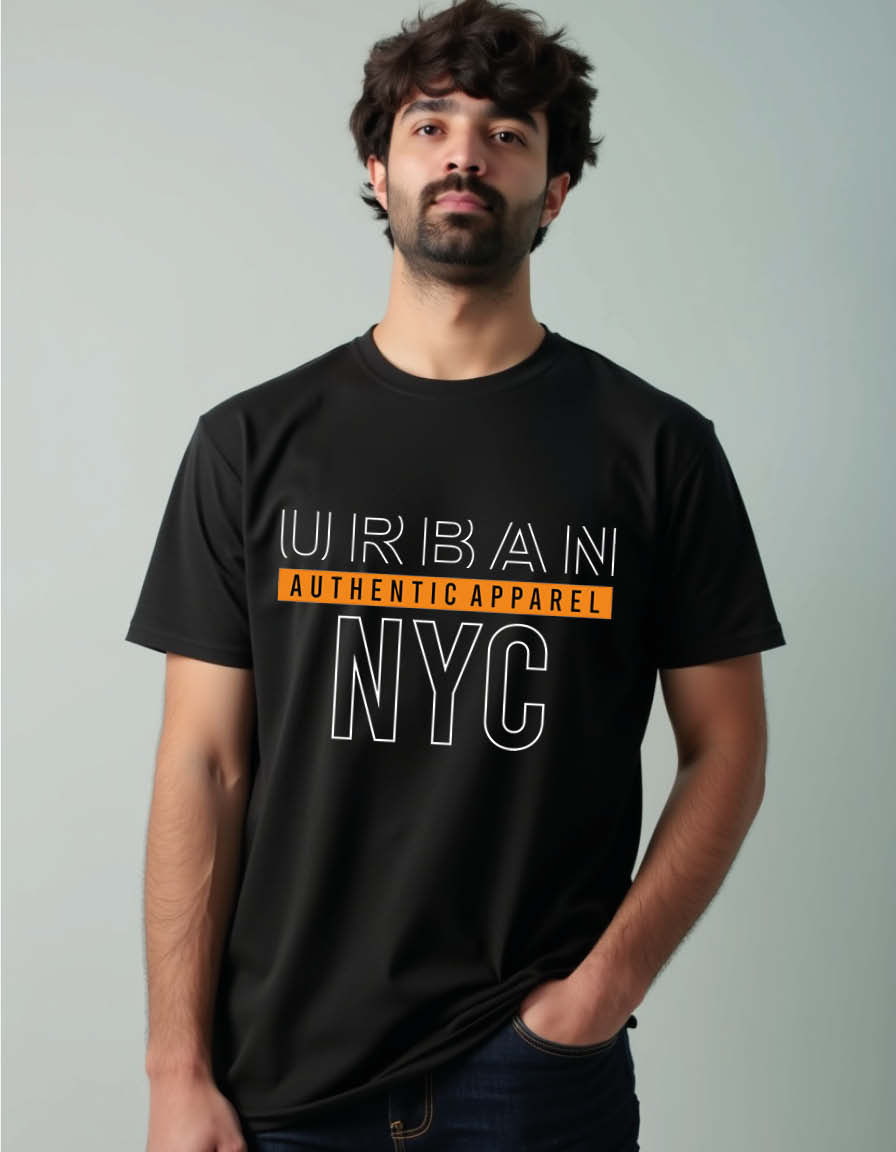 Thumbnail: urban authentic apparel nyc Unisex Printed Graphic Tees For Mens Womens & Kids