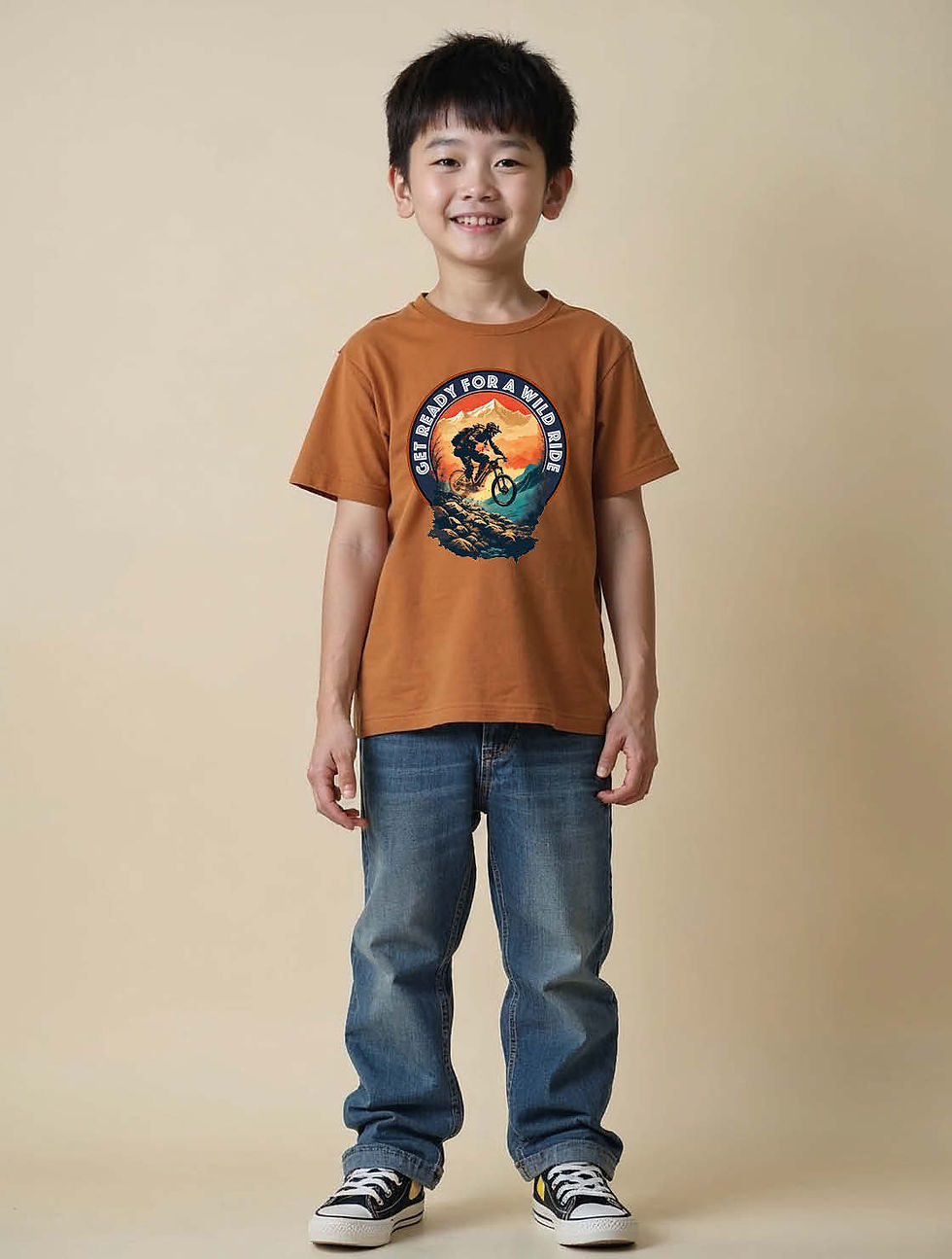 get ready for a wild ride Unisex Printed Graphic T-Shirt for Mens,Womens & Kids