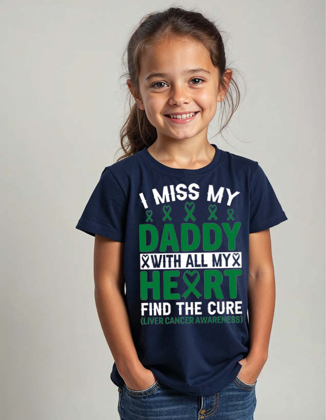 Thumbnail: i miss my daddy with my heart find the cure liver cancer awareness
