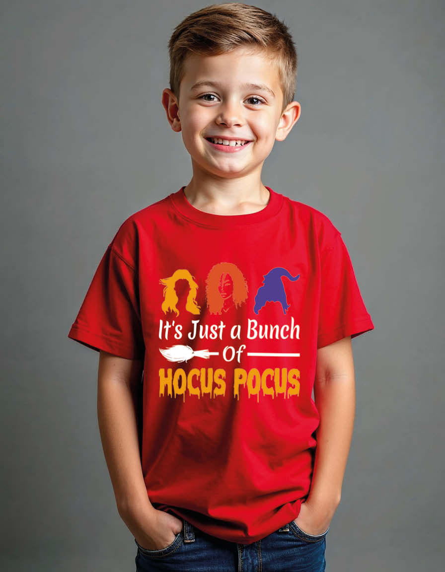 Thumbnail: it's just a bunch of hocus pocus Casual Unisex Printed Graphic T-Shirt