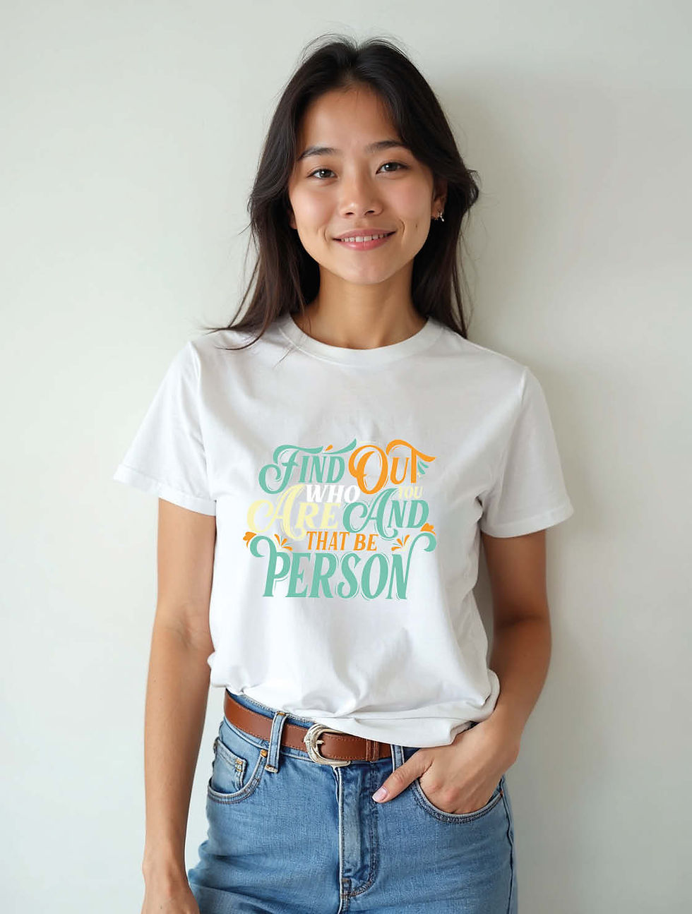 Thumbnail: find out who you are and that be person Unisex Printed Graphic T-Shirt