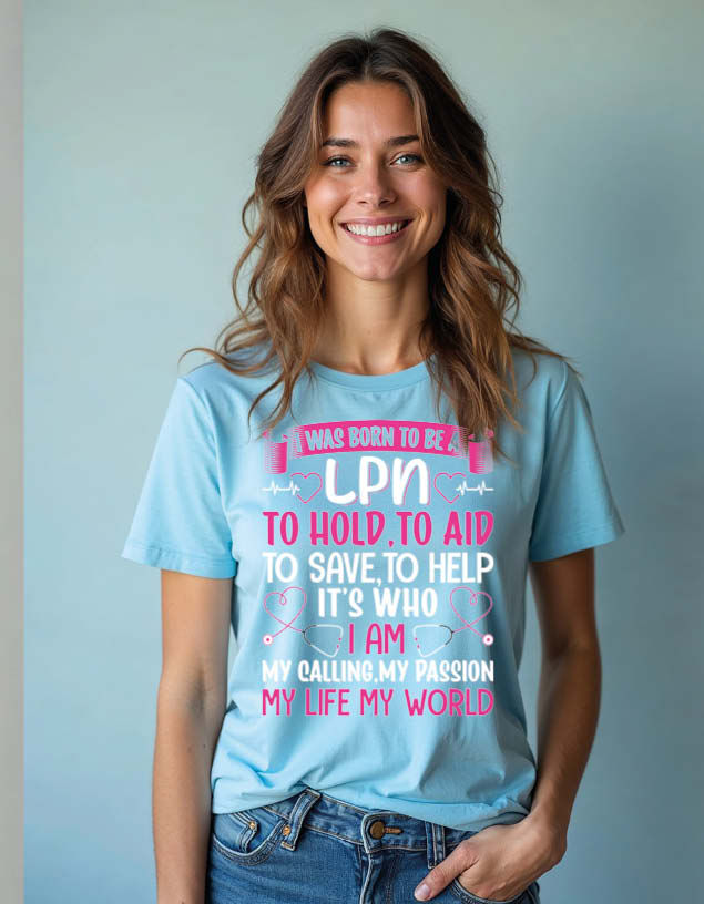 Thumbnail: i was born to be a lpn to hold to aid to save to help it's who i am my calling