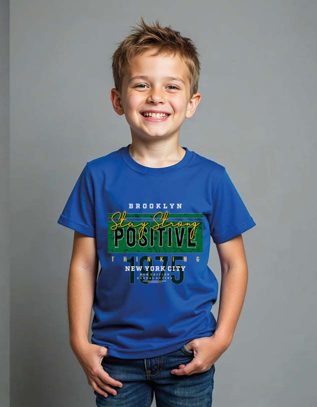 Thumbnail: brooklyn stay strong positive thinking new york city Unisex Printed Graphic Tees