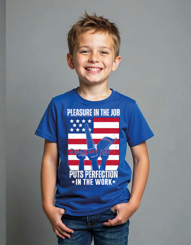 pleasure in the job puts perfection in the work Unisex Printed Graphic T-Shirt