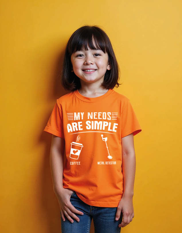 Thumbnail: My needs are simple Unisex Printed Graphic T-shirt