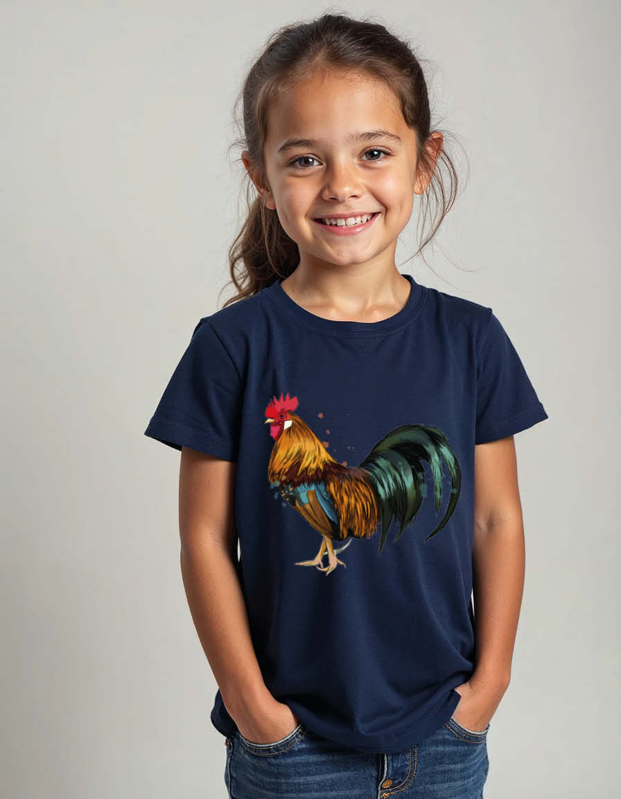 Hen Unisex Printed Graphic T-shirt