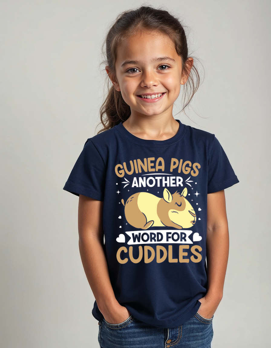 guinea pigs another word for cuddles Unisex Printed Graphic T-Shirt