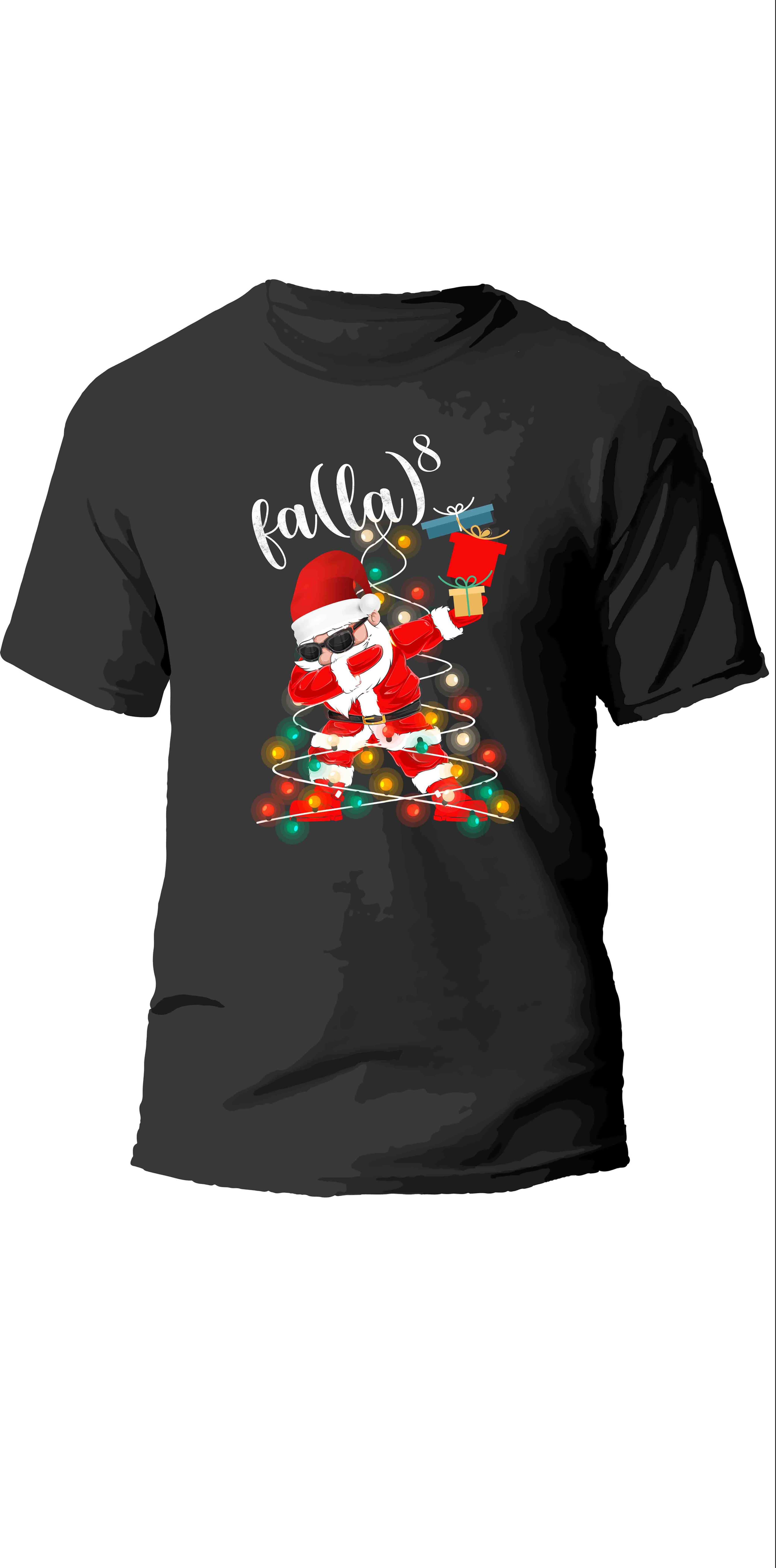 fa(la) typography printed t shirts