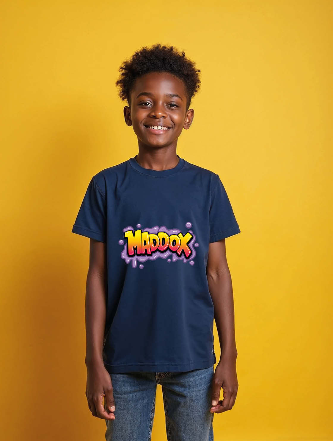 Maddox Unisex Printed Graphic T-Shirt for mens ,womens, and kids