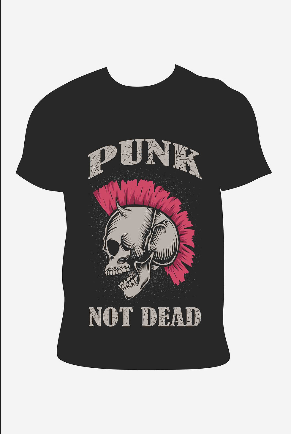 Thumbnail: Illustration wolf head rose flower with t shirt design.