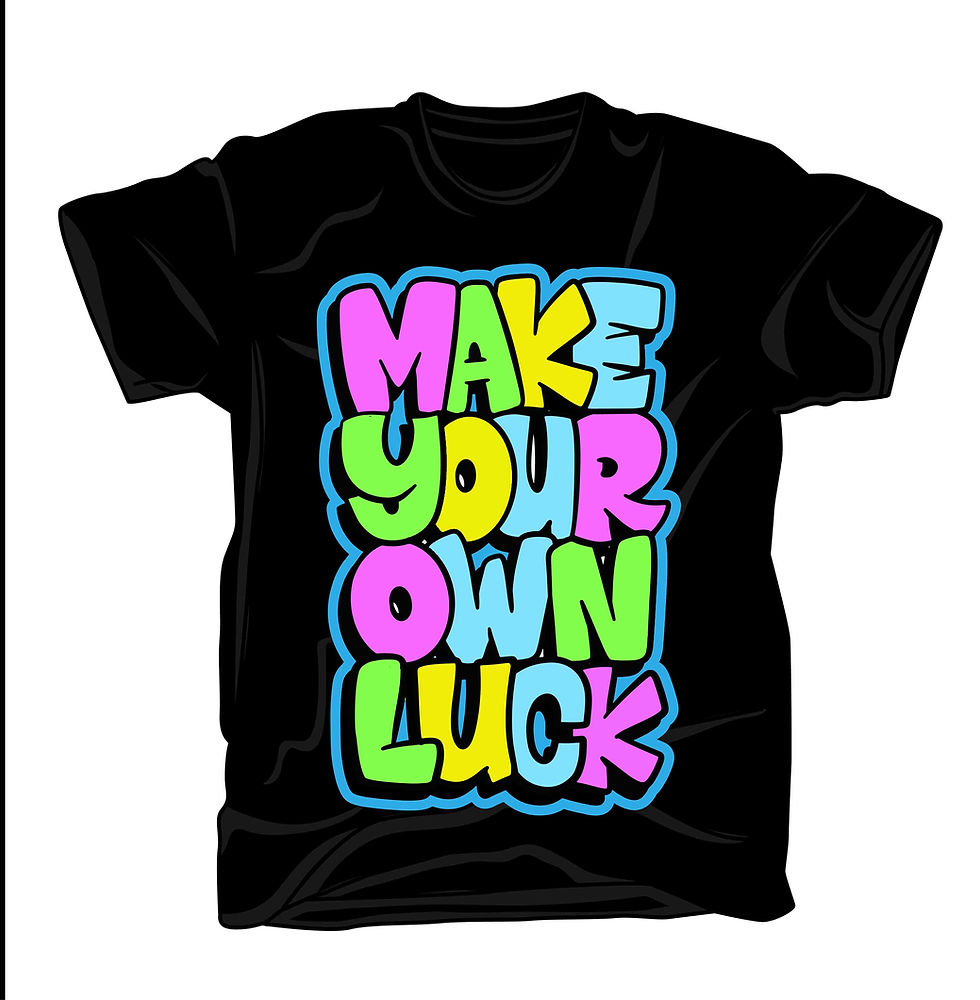 Thumbnail: Make yourself proud design ready mug tshirt label printing premium vector.