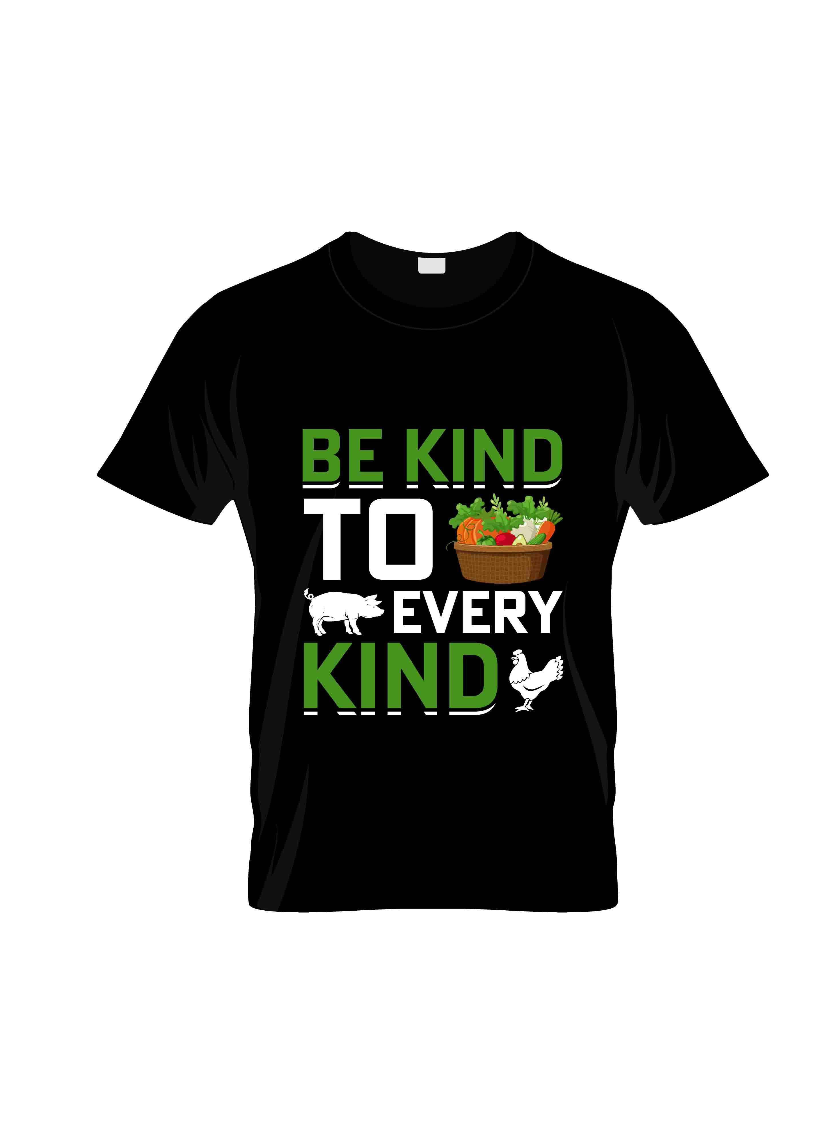 be kind to every kind typography printed t shirts