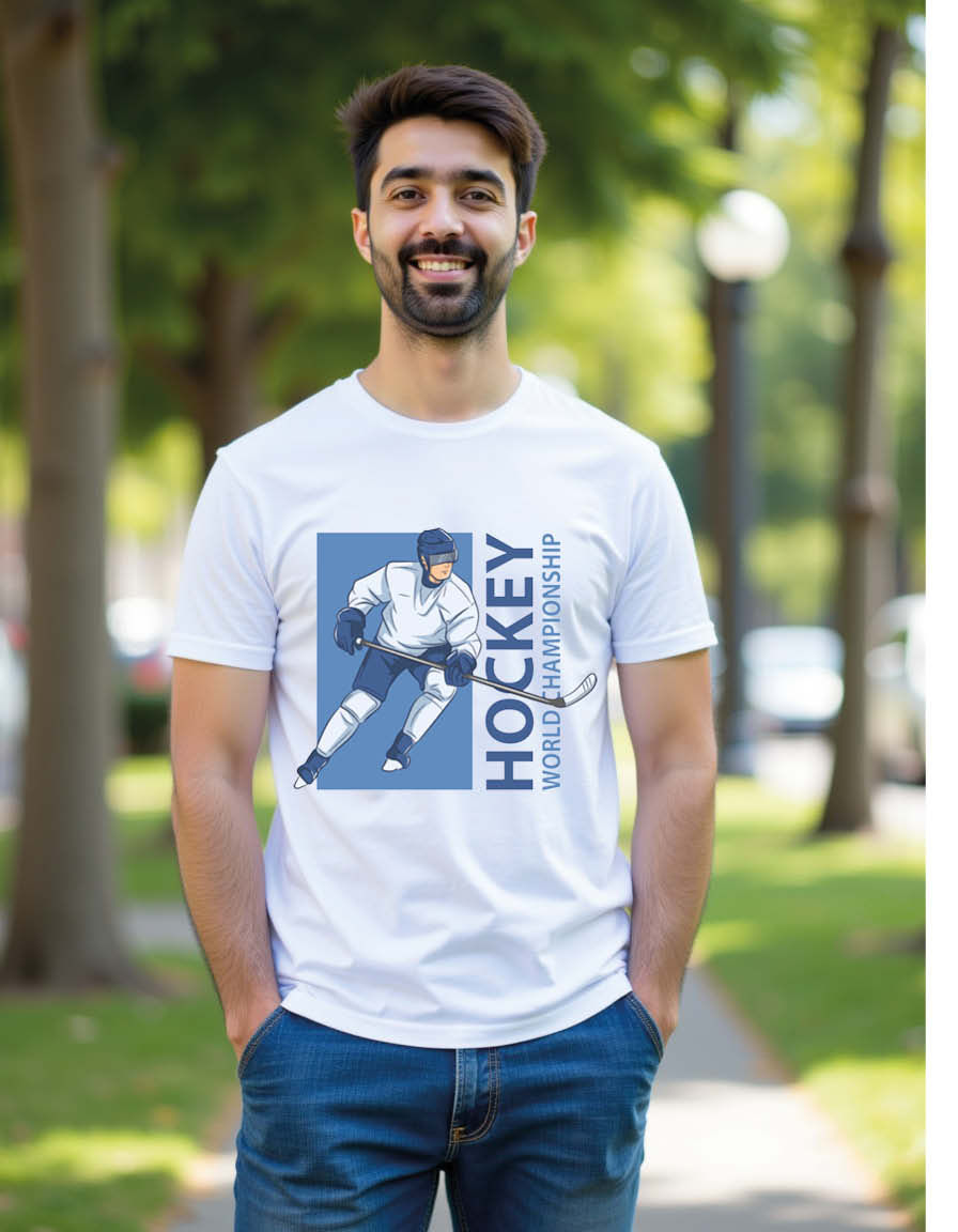 Thumbnail: hockey world championship Unisex Printed Graphic T-Shirt For Mens, Womens & Kids