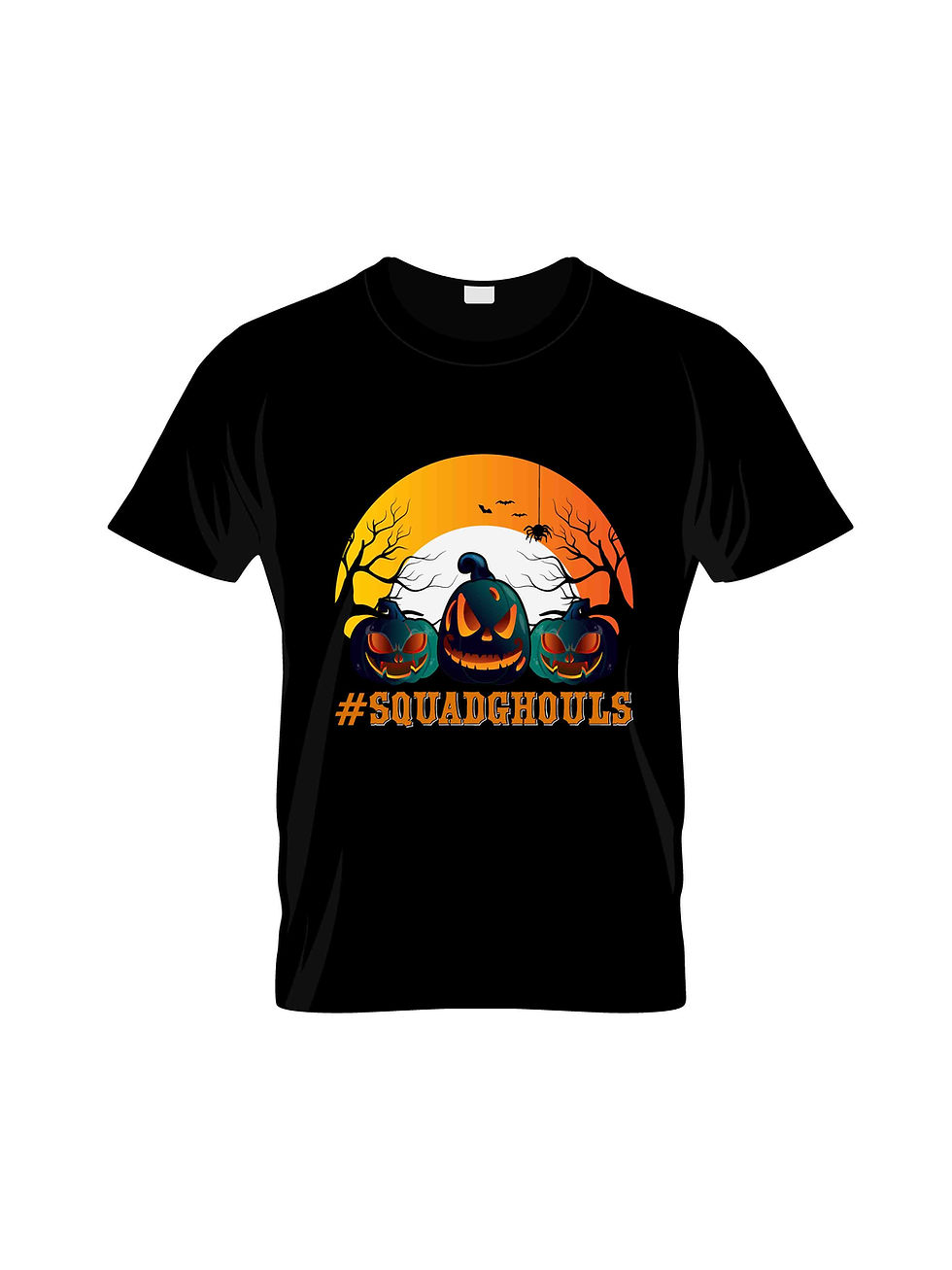 #squad ghouls typography printed t shirts