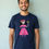 Thumbnail: Catrina Skeleton in Pink Dress Unisex Printed Graphic Tees For Women, Men & Kids